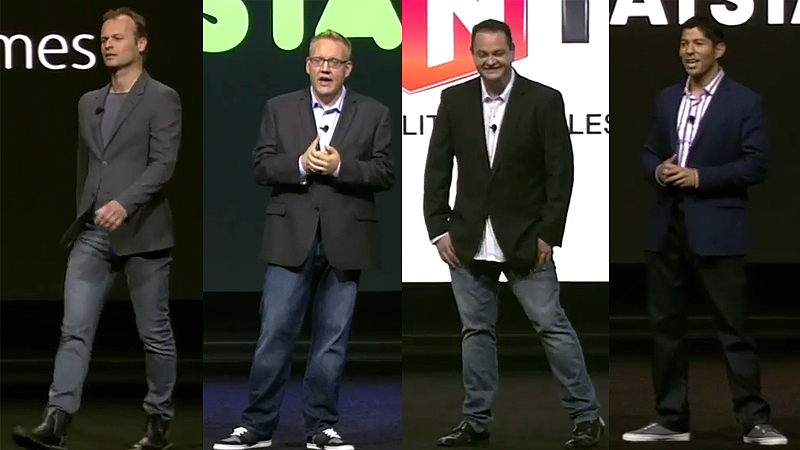 Illustration for article titled Reviewing the fashion (or lack thereof) at the E3 2015 keynotes
